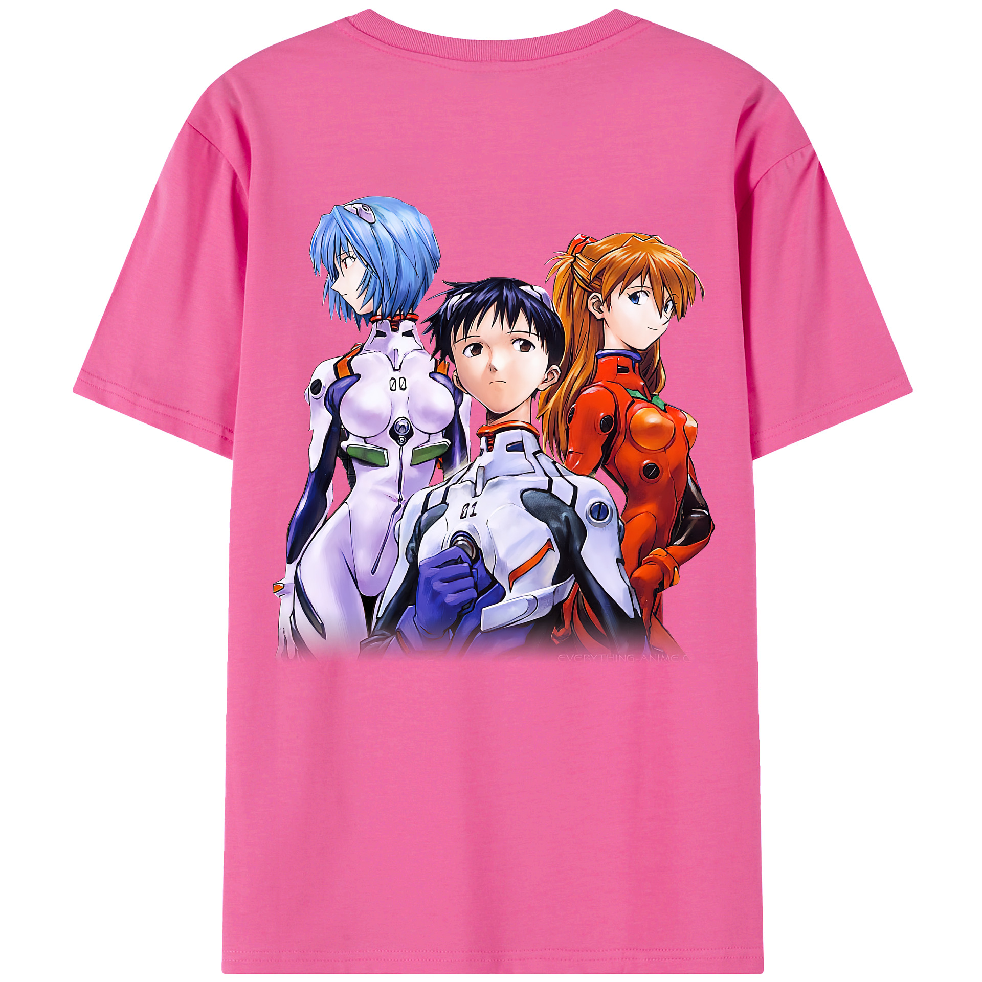 （画像用） EVA 新世紀エヴァンゲリオン レディース半袖Tシャツ(バックプリント)